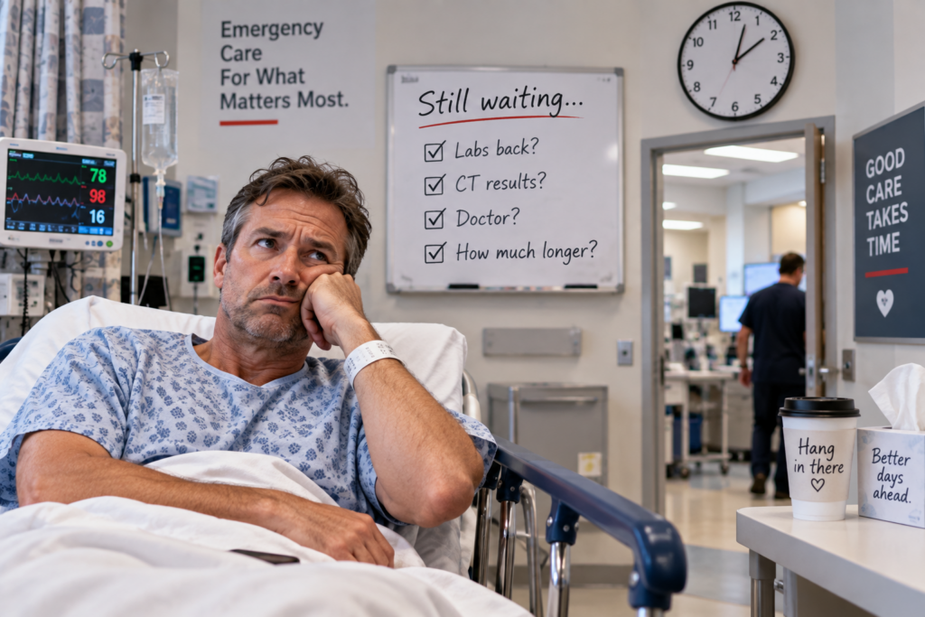 A frustrated patient